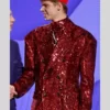 Gradey Dick Draft Red Sequin Blazer