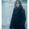 Heart Of Stone Gal Gadot Black Shearling Coat