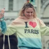 Heartstopper Kizzy Edgell I Love Paris Hoodie