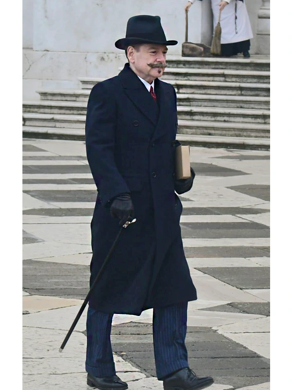 Hercule Poirot Blue Coat