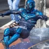 Jaime Reyes Blue Beetle Leather Costume Jacket