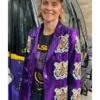 Kim Mulkey Purple Blazer