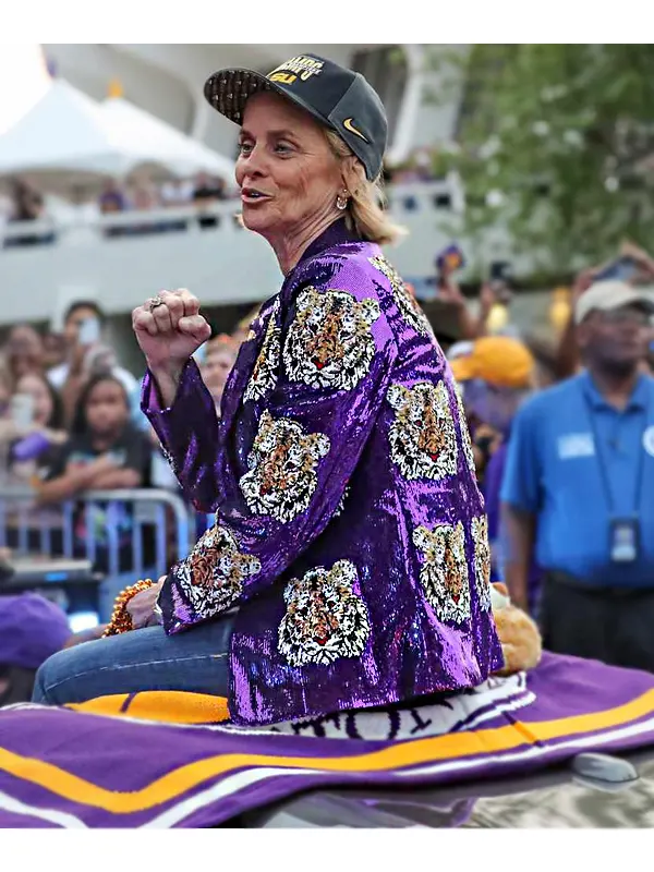 Kim Mulkey Sequin Blazer