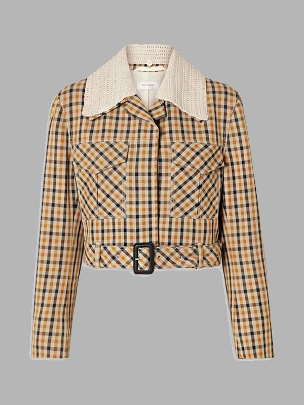 Mabel Mora Checkered Jacket