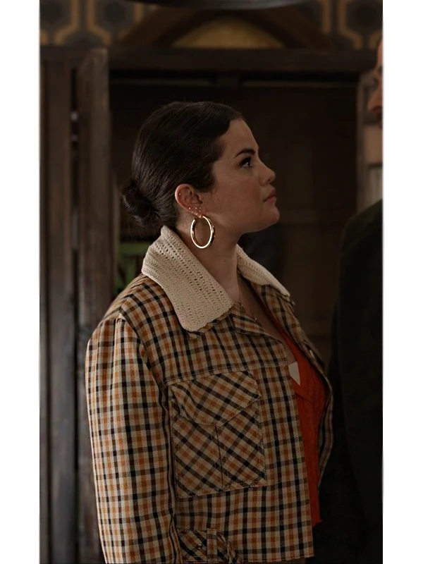 Only Murders In The Building S03 Mabel Plaid Jacket