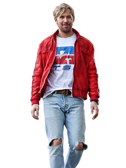 THE FALL GUY RYAN GOSLING RED JACKET