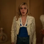 Totally Killer Kiernan Shipka Fringe Jacket