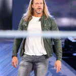 WWE Edge Green Leather Jacket