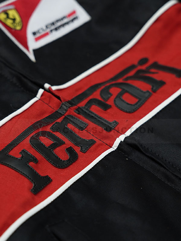 FERRARI BLACK JACKET VINTAGE