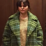 WornOnTV: Mabel's green plaid coat on Only Murders in the Building