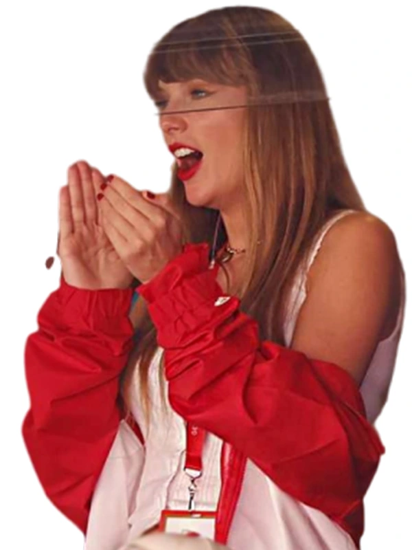 Taylor Swift Chiefs Jacket, how to buy Swift's KC Chiefs windbreaker