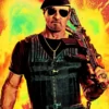 The Expendables 4 Barney Ross Black Vest