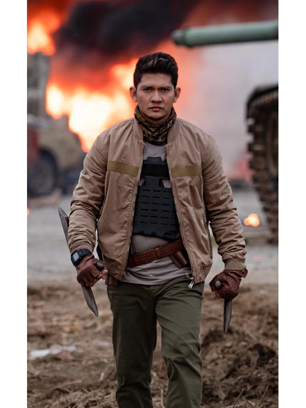 Iko Uwais Film The Expendables 4 Rahmat Jacket