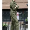 The Kill Room Maya Hawke Green Jumpsuit