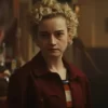 The Royal Hotel Julia Garner Red Jacket