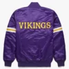 Vikings Purple Bomber Jacket