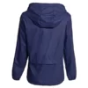 Womens Packable Rain Navy Blue Jacket