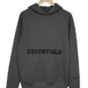 essentials grey hoodie