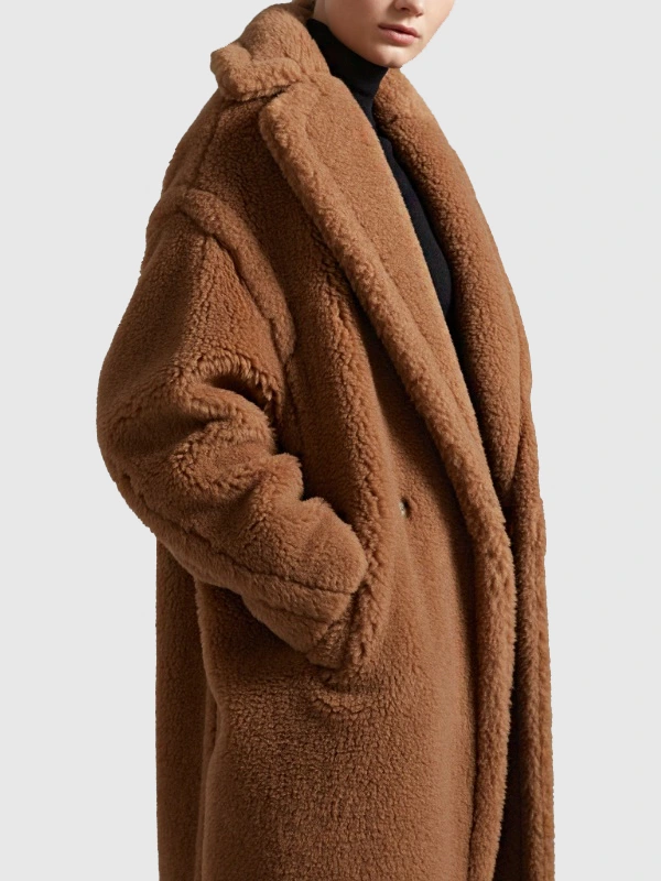 Max Mara Teddy Coat Womens