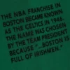 Boston Celtics Green Hoodie