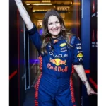 F1 Grand Prix Drew Barrymore Red Bull Racing Jacket