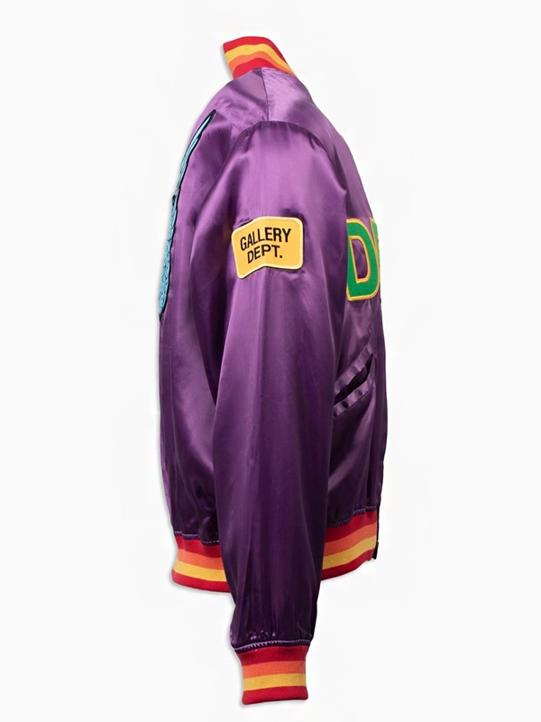 Gallery Dept Purple Bomber Jacket