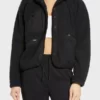 Hit The Slopes Fleece Black Jacket