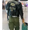 Jacob Elordi Avirex Daytona to L.A Leather Jacket