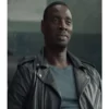 Lupin S03 Omar Sy Black Leather Jacket