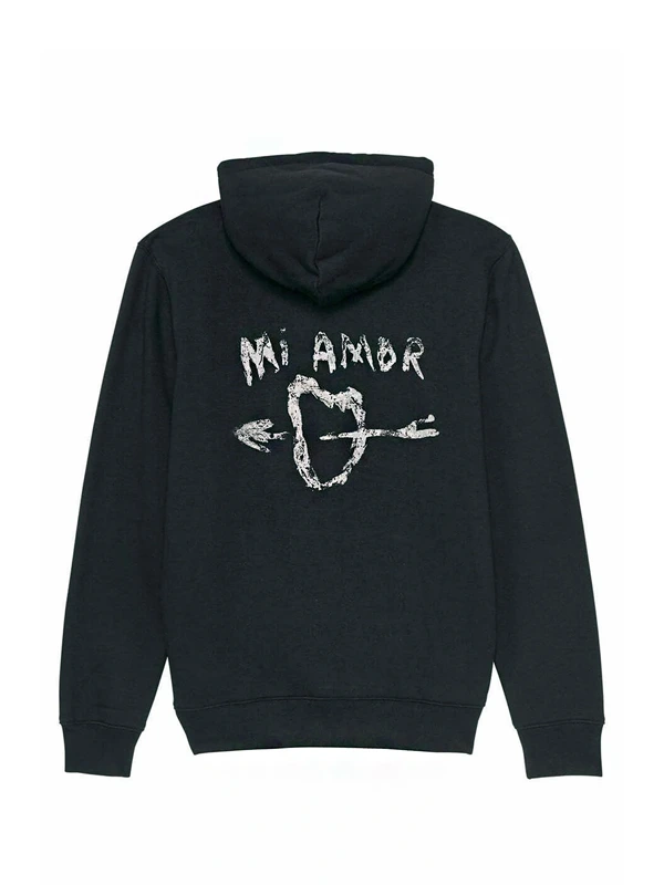 Mi Amor Black Hoodie