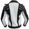 Michael Jackson Black & White Leather Jacket