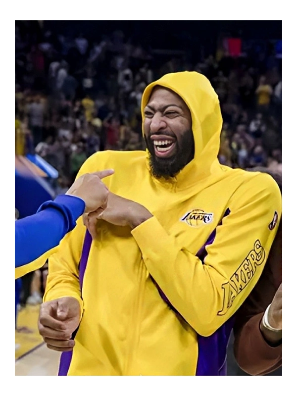 NBA Lakers Yellow Hoodie