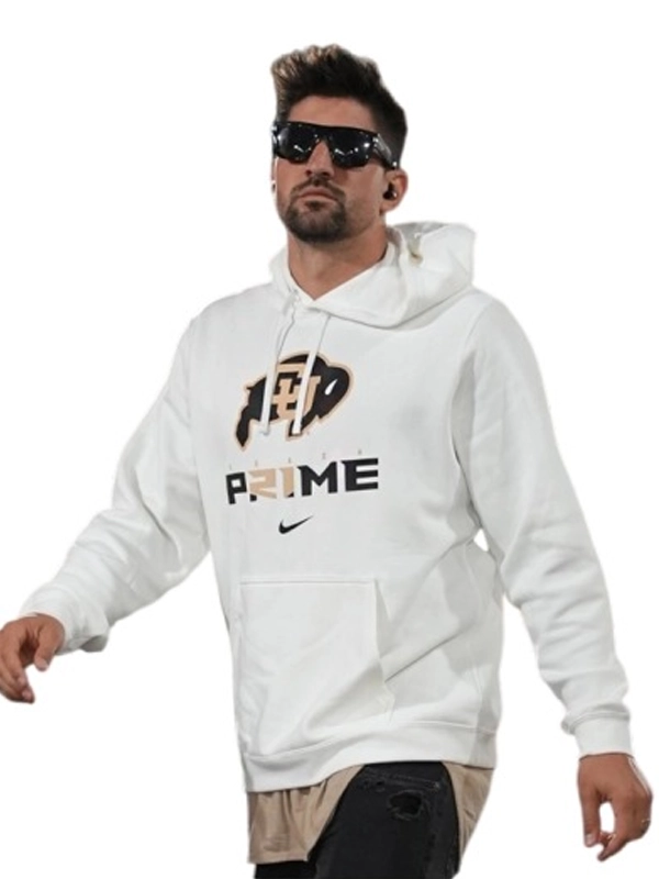 NICK CASTELLANOS COACH PRIME WHITE HOODIE