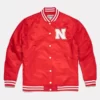 Nebraska Cornhuskers Red Varsity Jacket