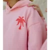 Pink Palm Hoodie