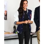 Robert Clack Meghan Markle Letterman Jacket