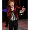 Rolling Stone Mick Jagger Brown Leather Jacket