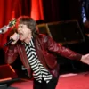 Rolling Stone Mick Jagger Leather Jacket