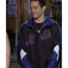 SNL Pete Davidson Mets Black and Blue Jacket