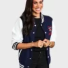 Robert Clack Meghan Markle Letterman Jacket