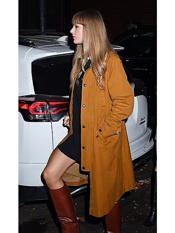 Taylor Swift Mustard Yellow Coat