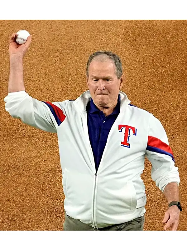 Texas Rangers George W Bush Jacket