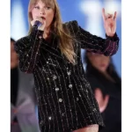 The Eras Tour Taylor Swift Black Sequin Blazer