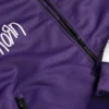 adidas korn sequin purple jacket