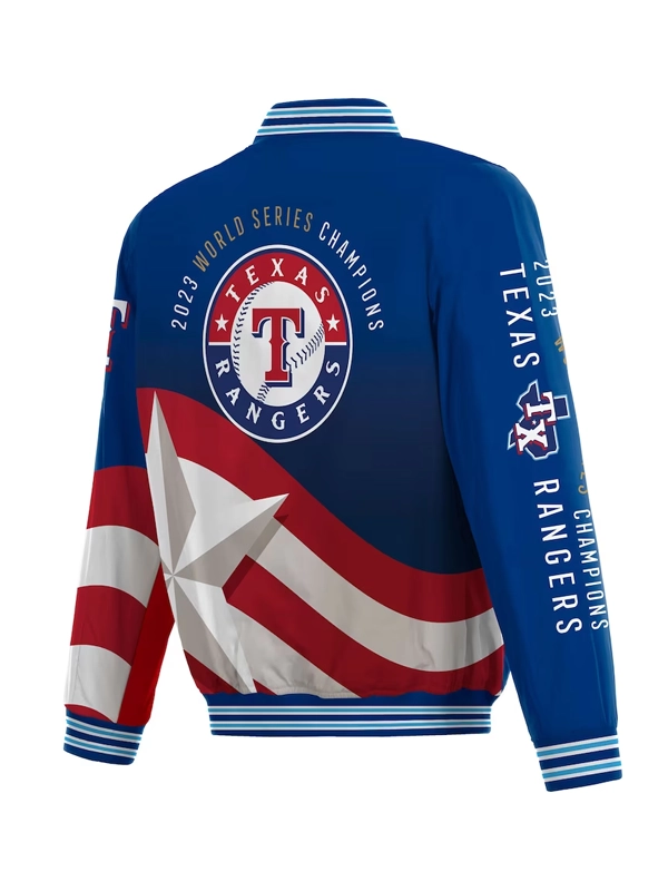 2023 World Series Champions Texas Rangers Bomber Jacket