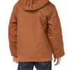 Carhartt Boys Brown Active Cotton Jacket