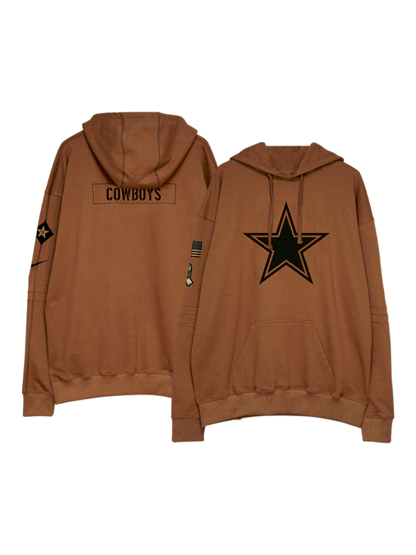 Cowboys salute to service hoodies best sale