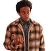 Dashing Through the Snow Ludacris Plaid Shearling Jacket