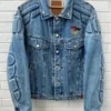 Drake Giali 21C JK Padded Blue Denim Jacket