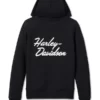 Harley Davidson Black Pullover Hoodie